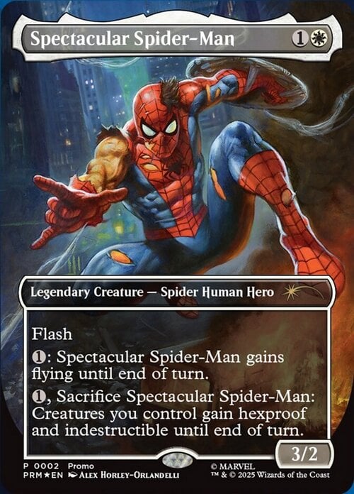 Spectacular Spider-Man Card Front