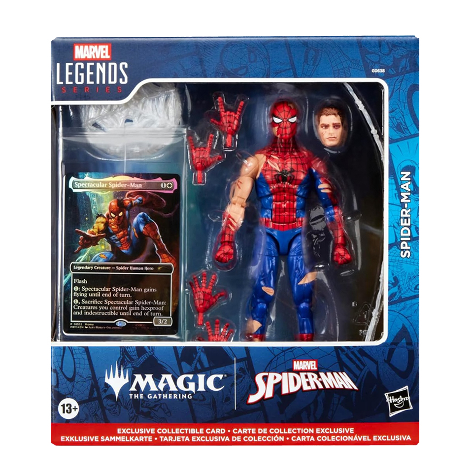 Marvel's Spider-Man | Marvel Legends "Spider-Man (Battle-Damaged)" Figure Set