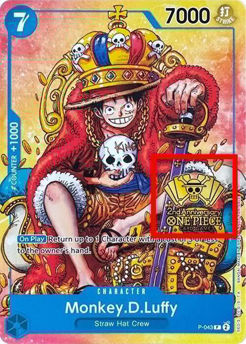 Monkey.D.Luffy Card Front