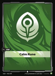 Calm Rune · OGN 042