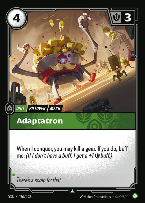 Adaptatron Card Front