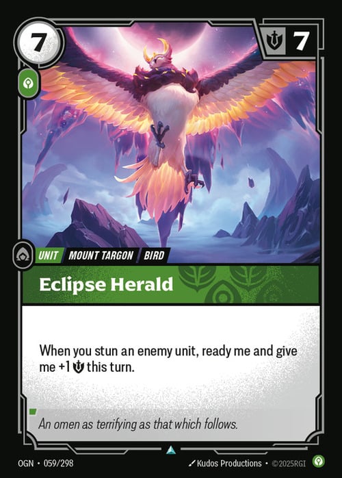 Eclipse Herald Card Front
