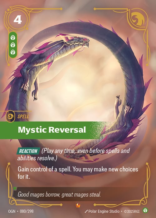 Mystic Reversal Card Front