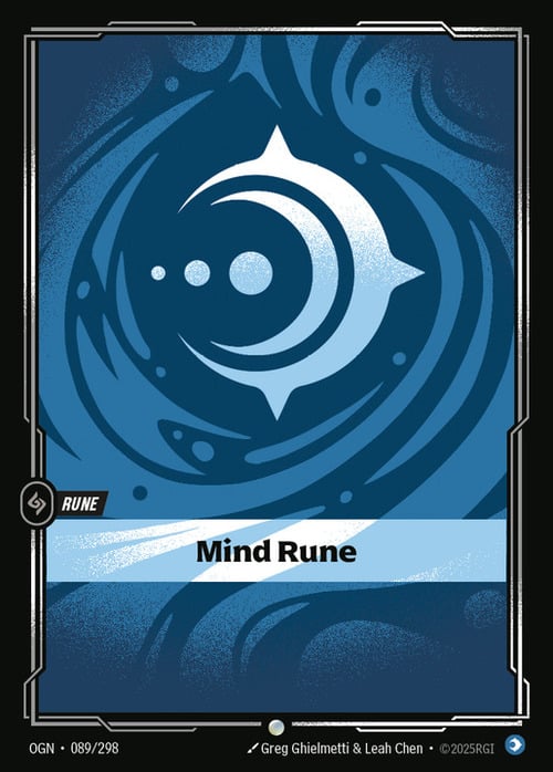 Mind Rune Card Front