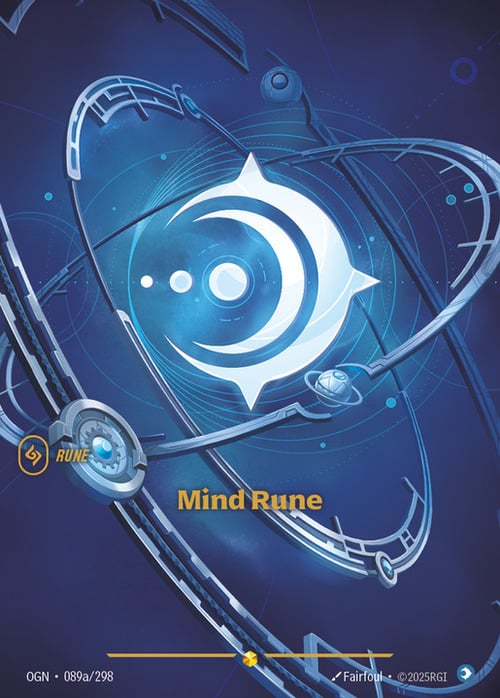 Mind Rune Card Front