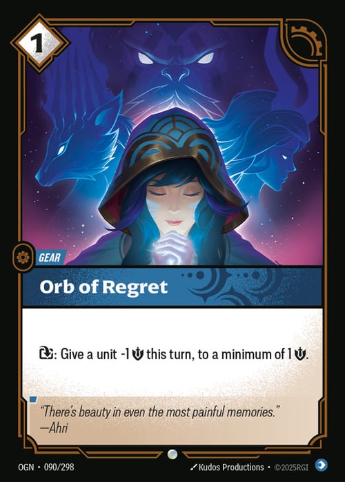 Orb of Regret Card Front