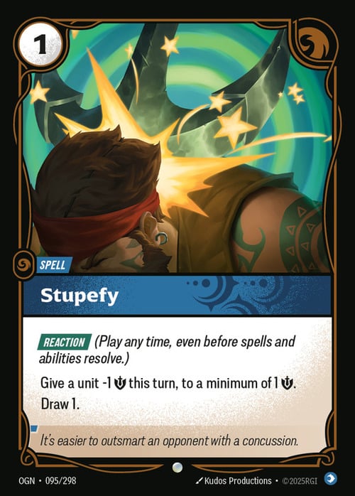 Stupefy Card Front
