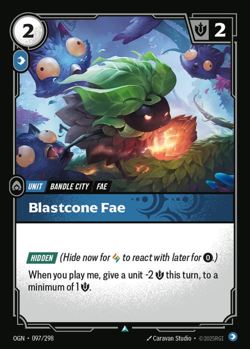 Blastcone Fae Card Front