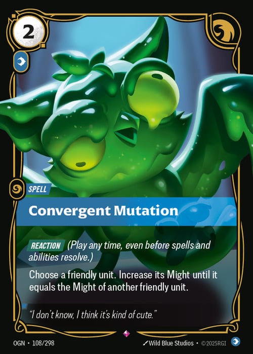 Convergent Mutation Card Front
