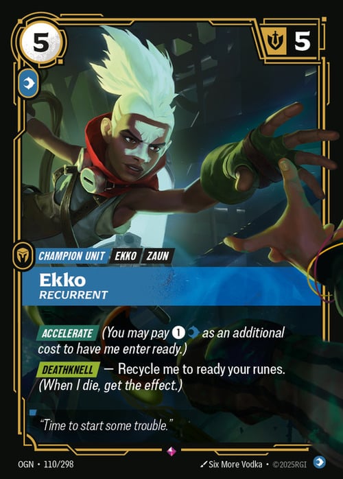 Ekko, Recurrent Frente