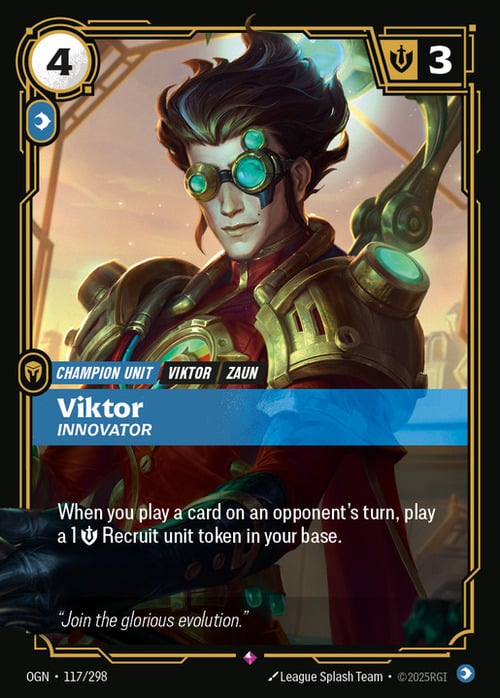 Viktor - Innovator Card Front