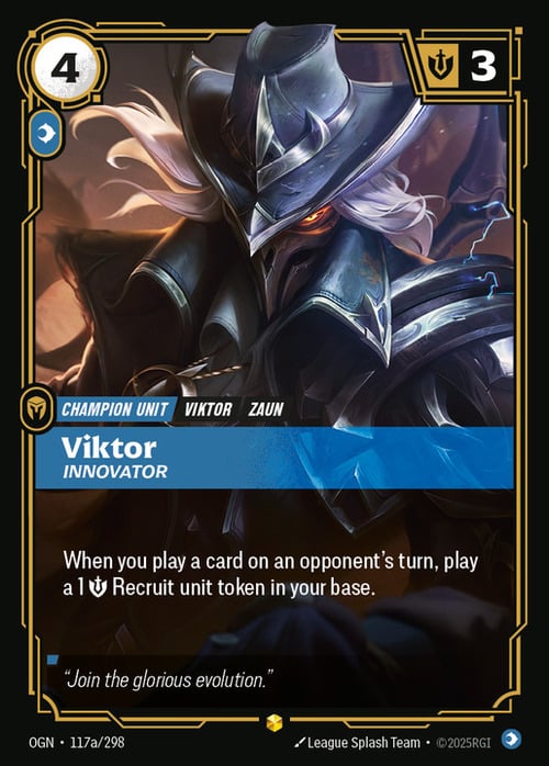 Viktor - Innovator Card Front