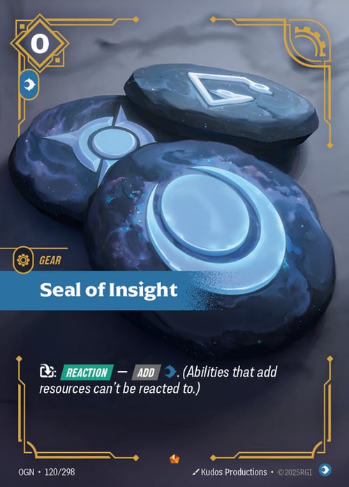 Seal of Insight Card Front