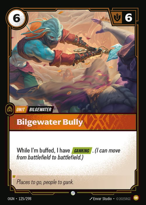 Bilgewater Bully Card Front