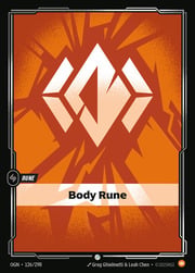 Body Rune · OGN 126