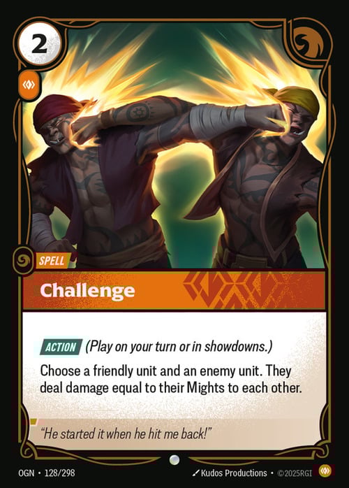 Challenge Card Front