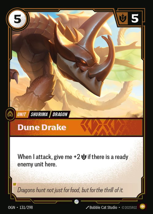 Dune Drake Card Front