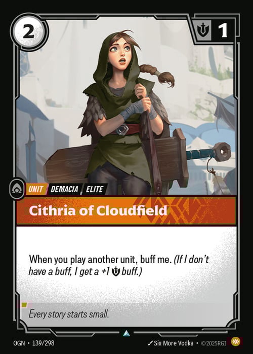 Cithria of Cloudfield Card Front