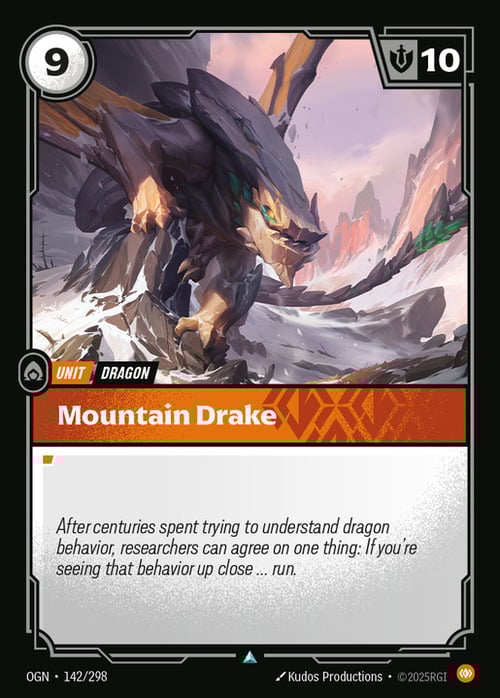 Mountain Drake Card Front