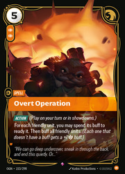 Overt Operation 153