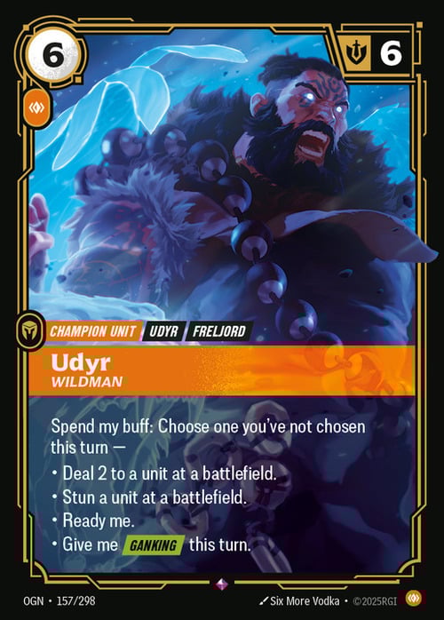 Udyr - Wildman Card Front