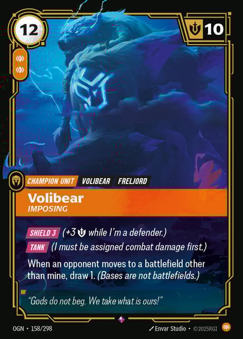 Volibear - Imposing Card Front