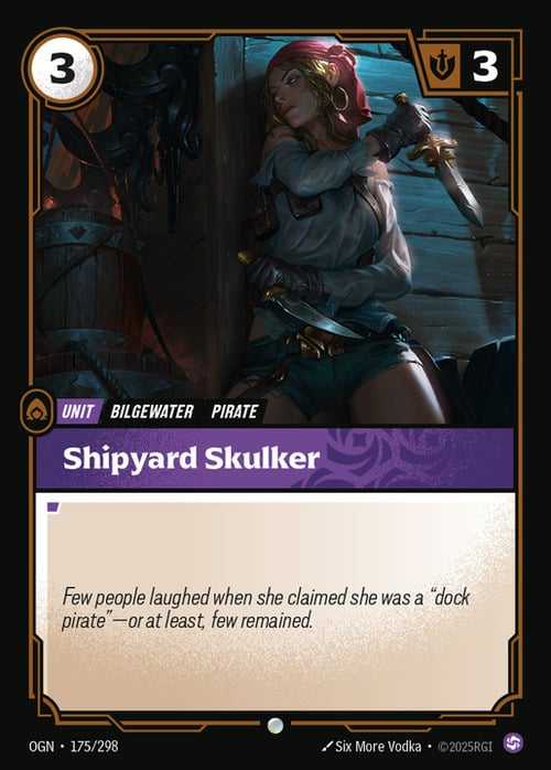 Shipyard Skulker Card Front