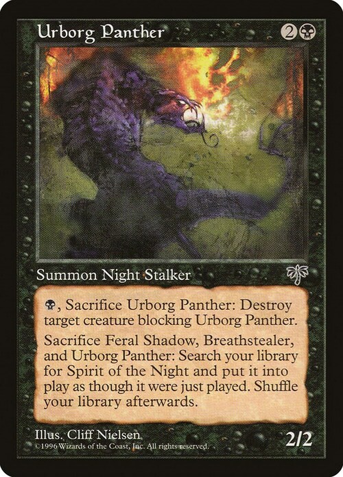 Urborg Panther Card Front