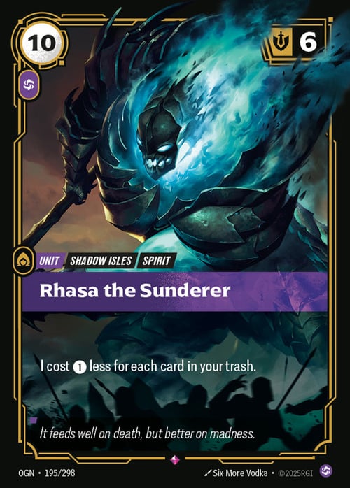 Rhasa the Sunderer Card Front