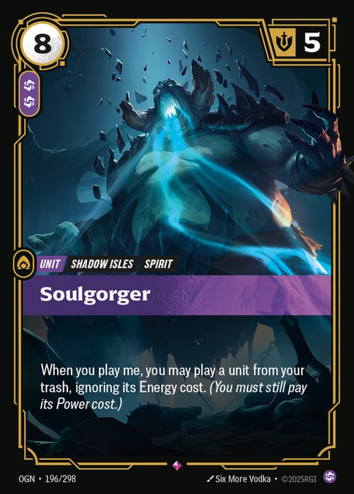 Soulgorger Card Front