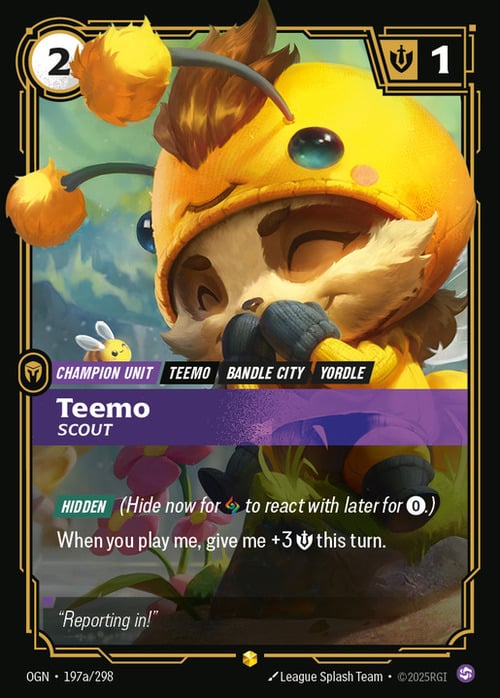 Teemo - Scout Card Front