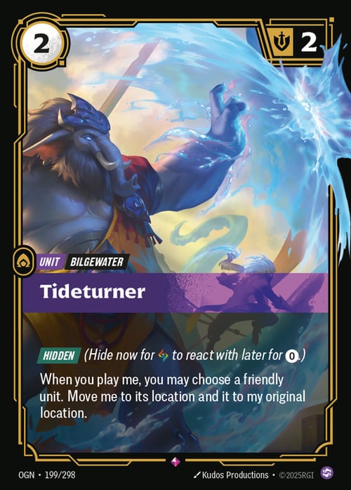 Tideturner Card Front