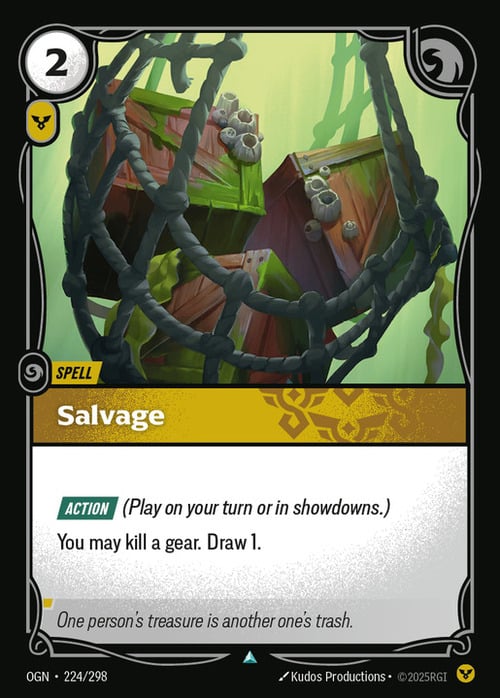 Salvage Card Front