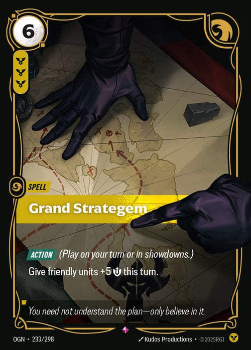 Grand Strategem Card Front