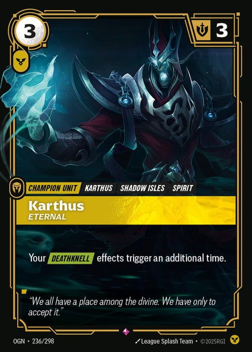 Karthus - Eternal Card Front