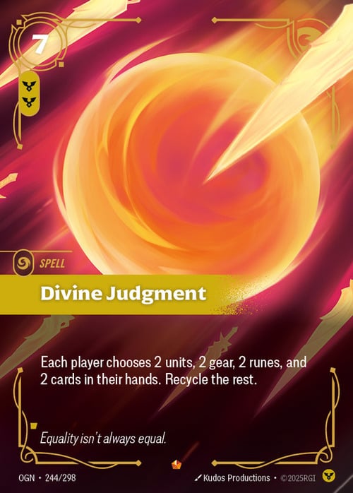 Divine Judgment Card Front