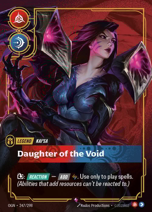 Kai'Sa - Daughter of the Void Card Front