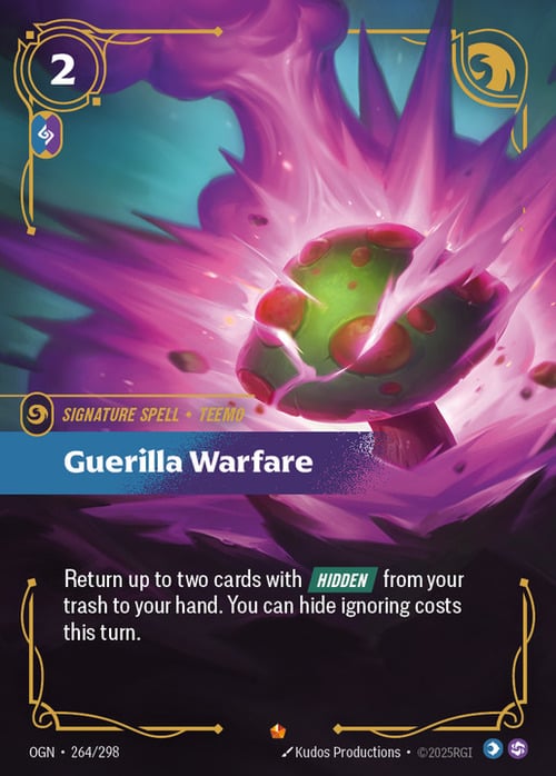 Guerilla Warfare Card Front