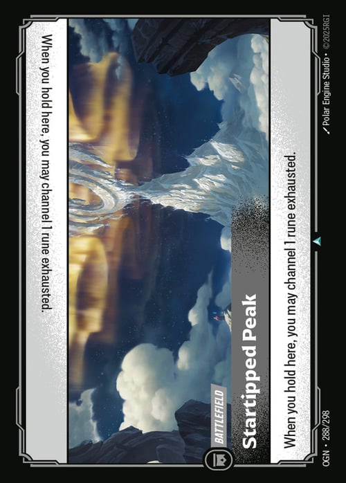 Startipped Peak Card Front