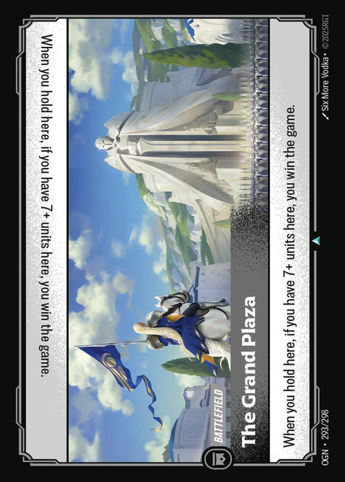 The Grand Plaza Card Front