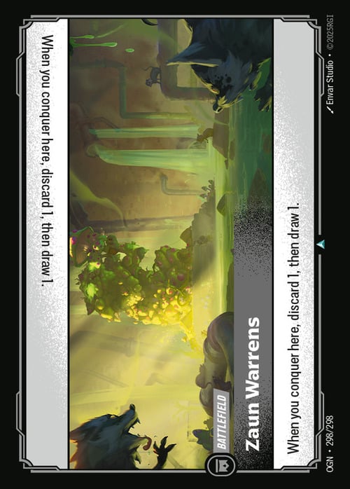 Zaun Warrens Card Front