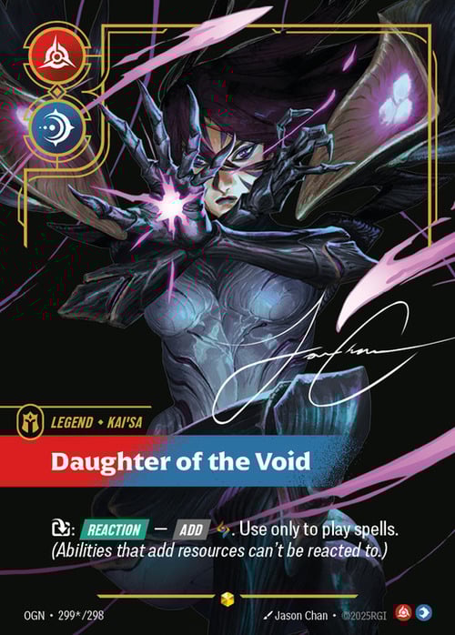 Kai'Sa - Daughter of the Void Card Front