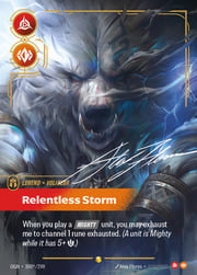 Volibear - Relentless Storm · Showcase | Signed 300s
