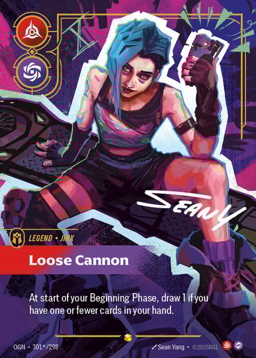 Jinx - Loose Cannon Card Front