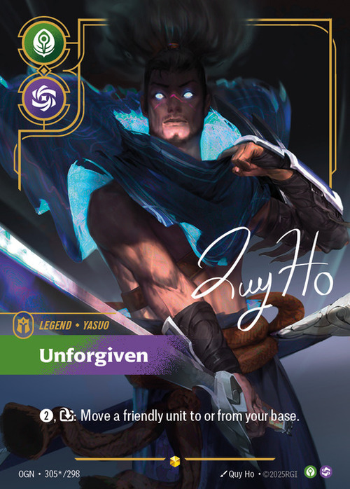 Yasuo - Unforgiven Card Front