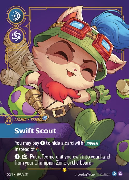 Teemo - Swift Scout Card Front