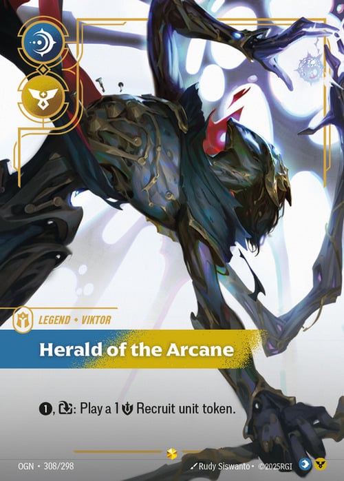 Viktor - Herald of the Arcane Card Front