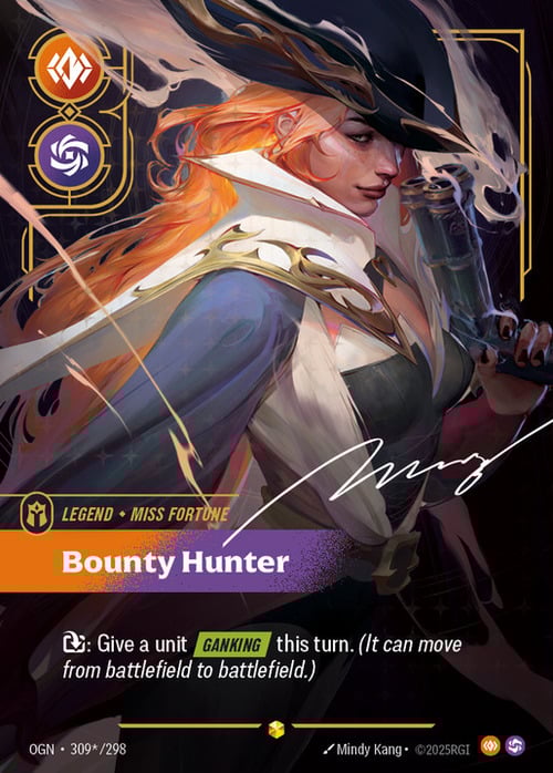 Miss Fortune - Bounty Hunter Card Front
