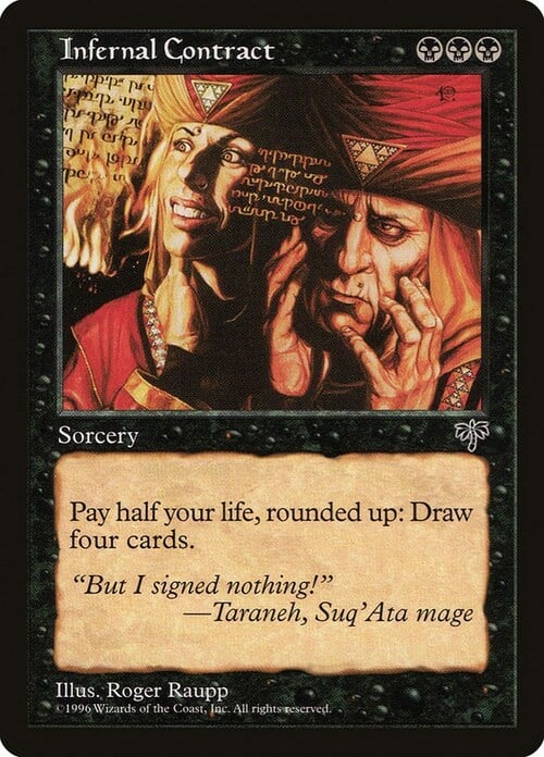 Infernal Contract Card Front