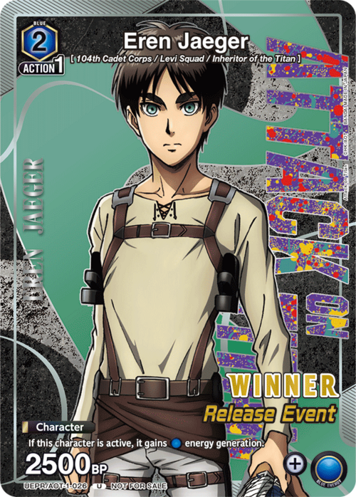 Eren Jaeger Card Front